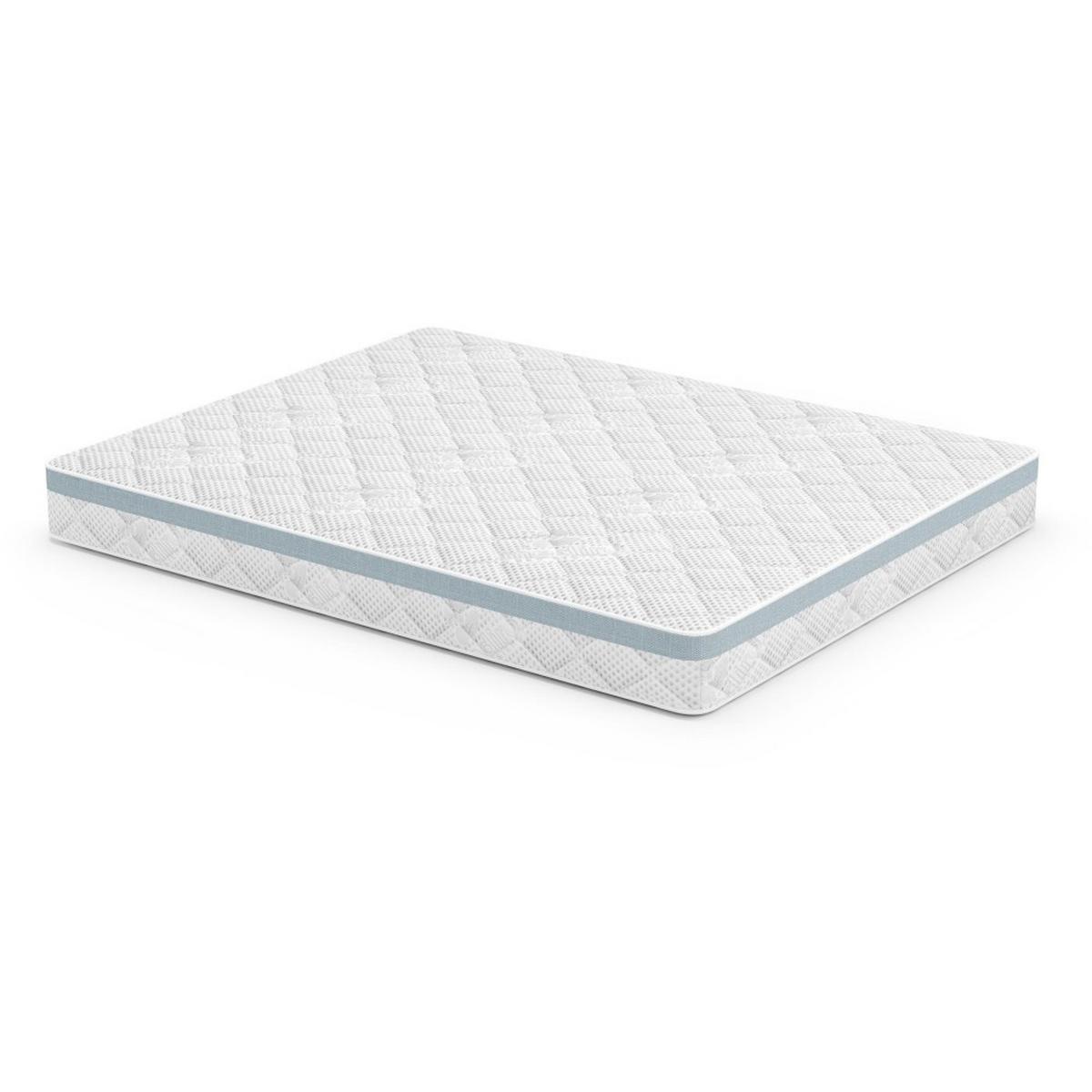 WENDEMATRATZE Mediro Care 21 cm,7-Zone, mit Visco-Schaum, H2/H3, 90x200 - Weiß, Textil (90/200cm) - Beautysofa