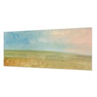 FOTOTAPETE 250x104 cm - Pastellfelder - Blau, Textil (250/104cm) - Wallfluent