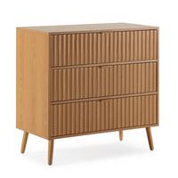 KOMMODE 80/80/40 Lluvia Eiche - Honigeiche, Holzwerkstoff (80/80/40cm)