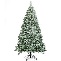 WEIHNACHTSBAUM Grün - Grün, Kunststoff (180cm) - COSTWAY