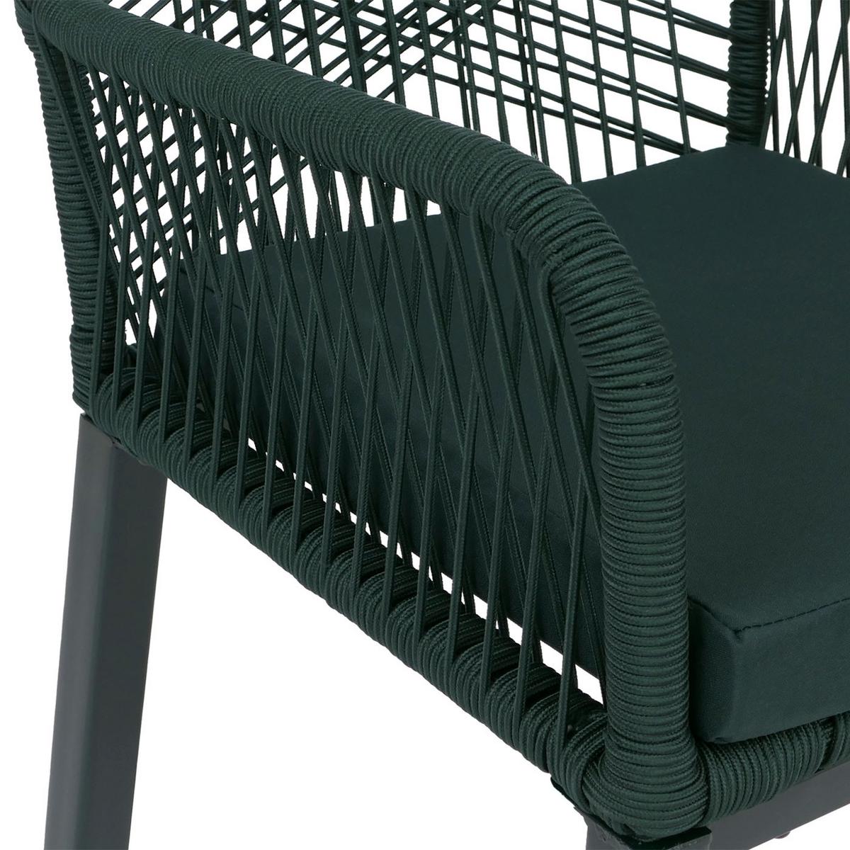 SET BARTISCH + BARHOCKER eckig Green 3er Set-Set - Grün, Metall (65/130/105cm) - MCW