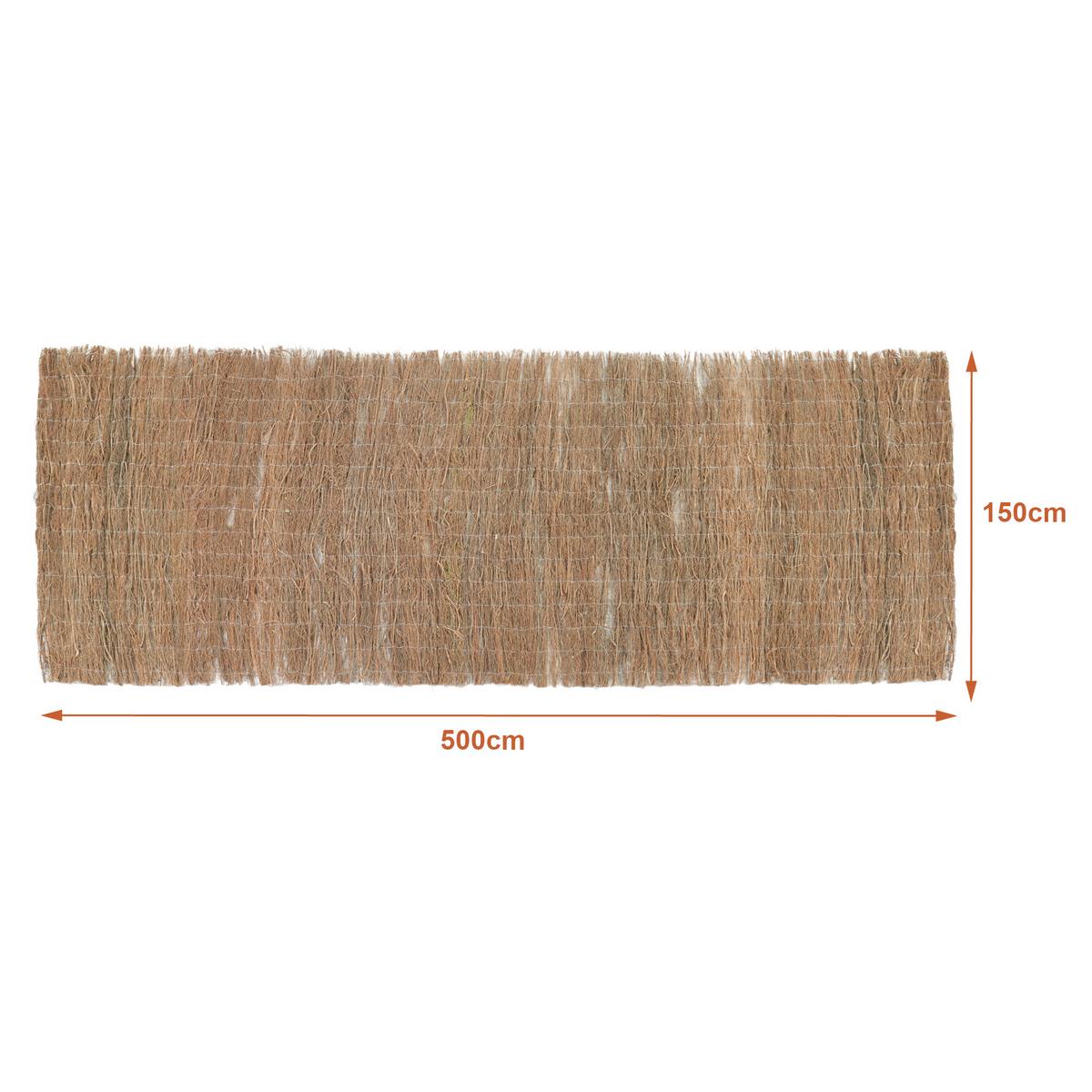 REISIGZAUN Brielle - Naturfarben, Naturmaterialien (150/0.6cm) - casa.pro