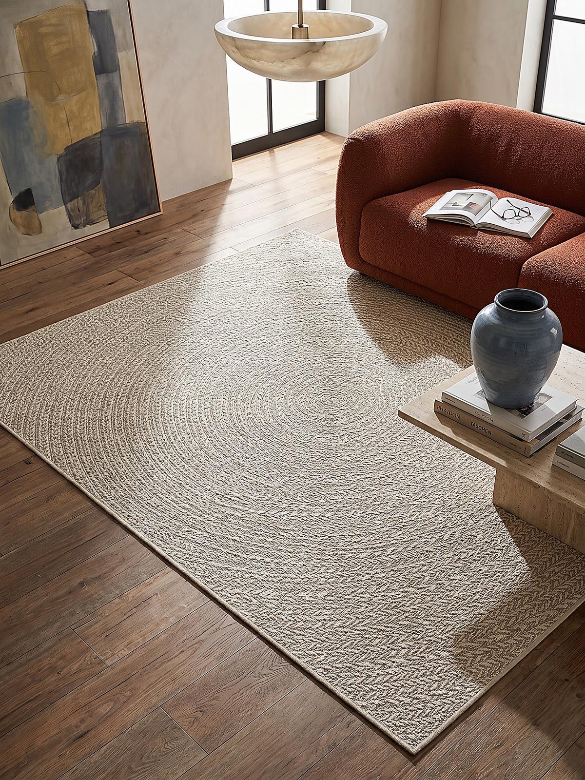 FLACHWEBTEPPICH Berber CORDEV Polypropylen Creme 240 x 340 cm - Beige, Textil (240/340cm) - KADIMA DESIGN