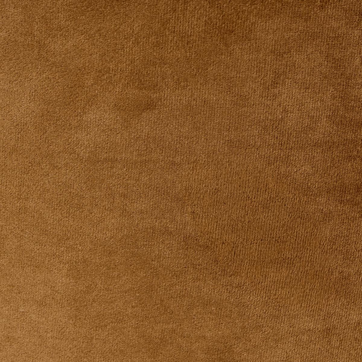 POUF Samtstoff Goldbraun Millen - Goldfarben, Textil (61/36/61cm) - Beliani