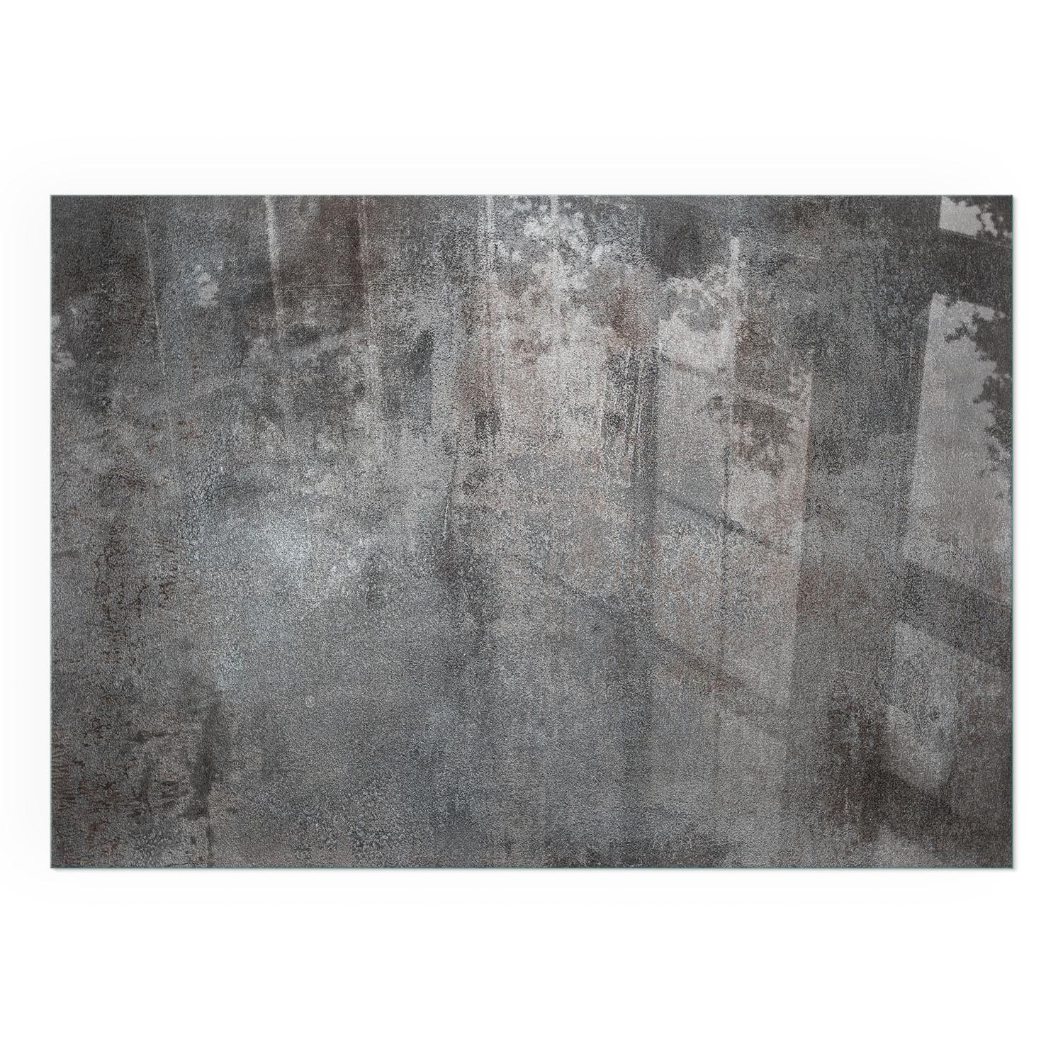 GLASPLATTE für Kamin 100x70 cm - Grau, Glas (100/70/0.4cm) - TULUP