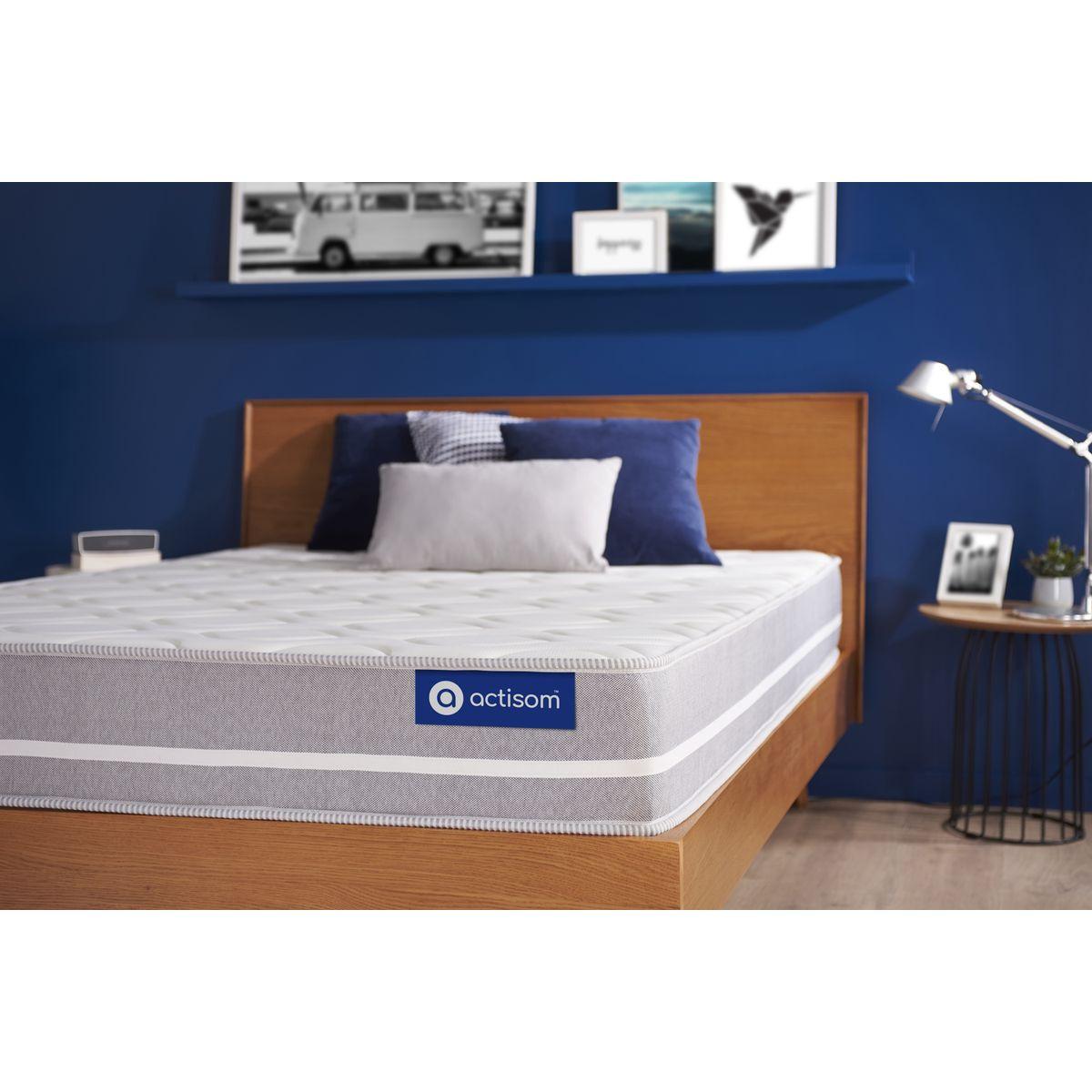 MATRATZE Actiflex touch Taschenfederkern 80 x 200 cm h1 - Weiß, Textil (80/200cm) - ACTISOM