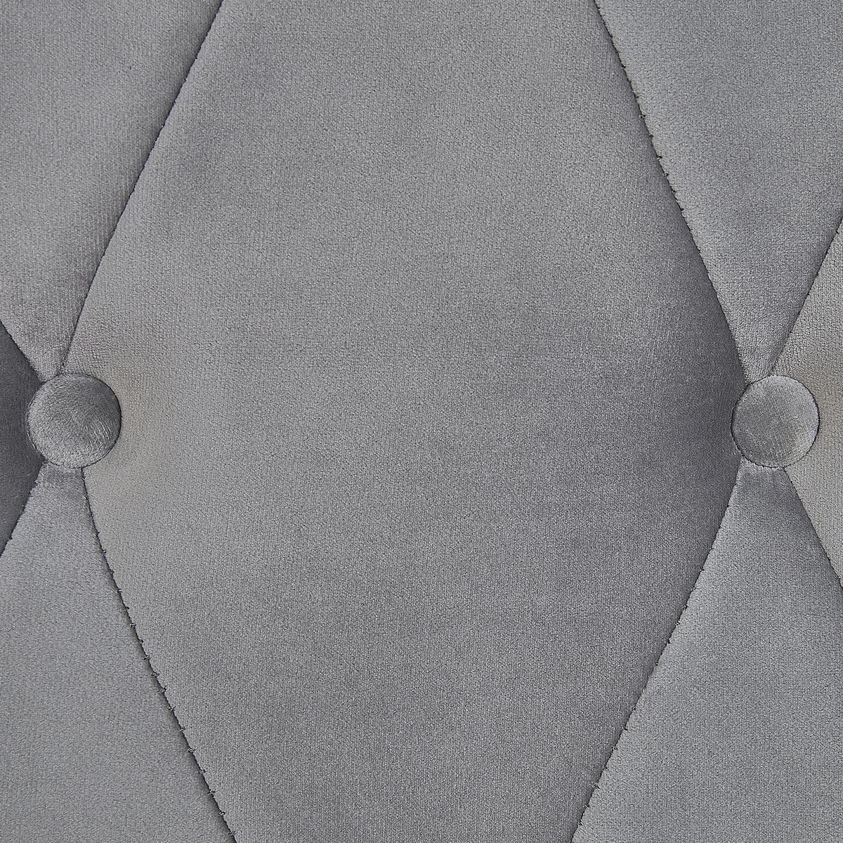 BETT 180/200cm Hellgrau Cavaillon - Hellgrau, Textil (180/200cm) - Beliani