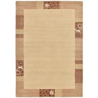 HANDTUFTTEPPICH Royal Ganges 190x290 cm - Beige, Textil (190/290cm) - THEKO
