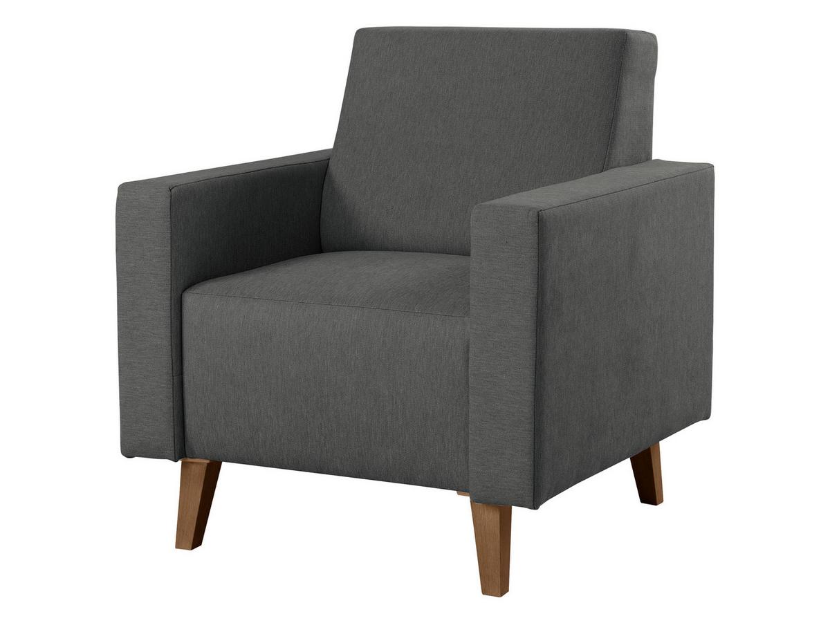 SESSEL Oviedo - Grau, Holz/Kunststoff (75/80/75cm) - MIRJAN24