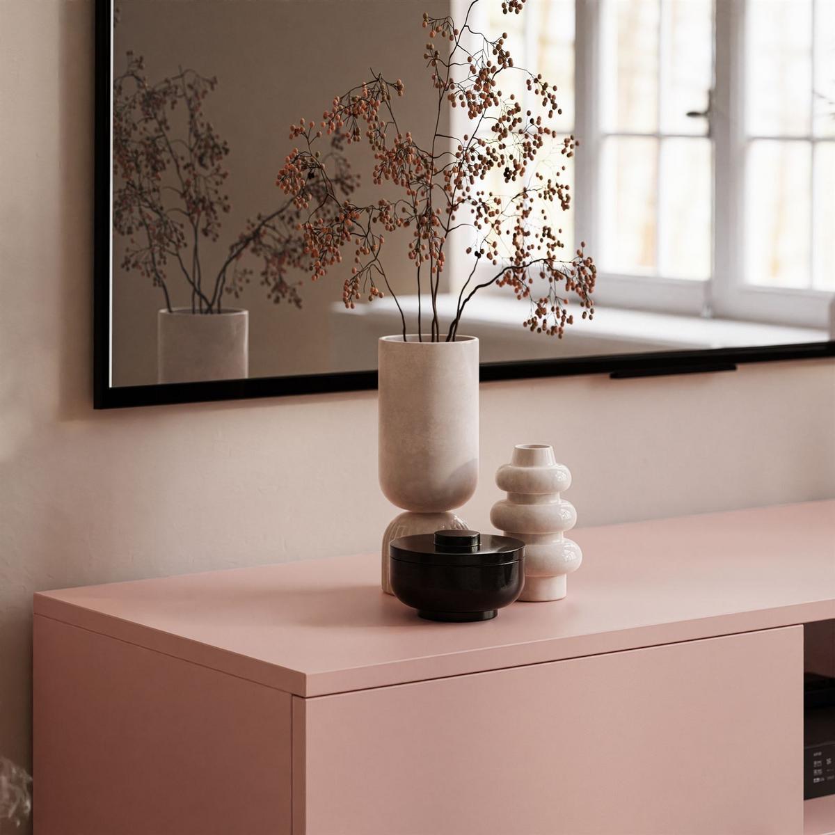 RTV Schrank HARMONY 170 cm Natürlich Rosa - Rosa, Holzwerkstoff (170/50/41cm) - Lookway