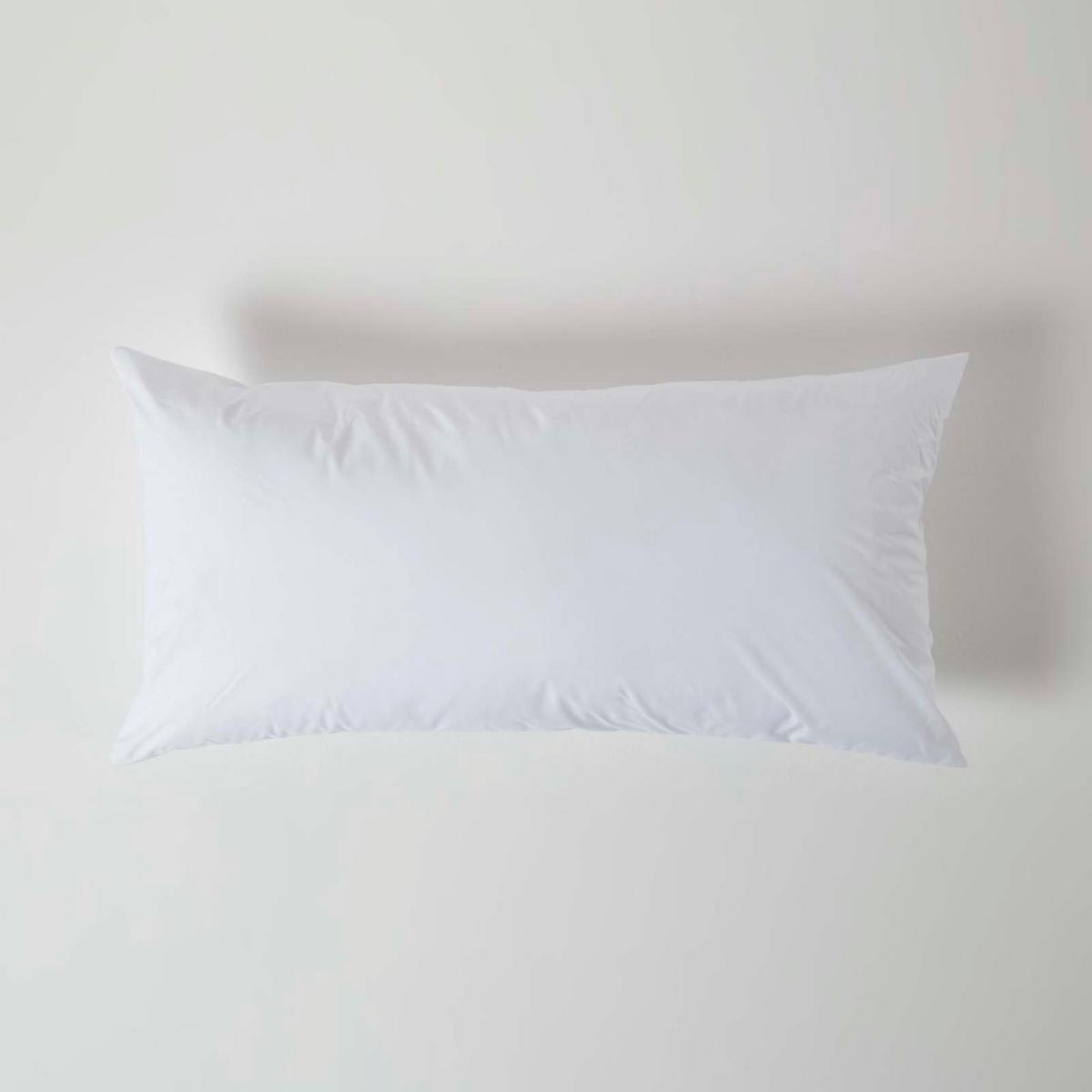 KISSENSCHONER wasserdicht 50/90 cm, 4er-Set mit Reißverschluss - Weiß, Textil (48/91cm) - Homescapes