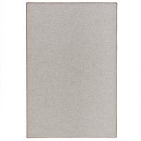 FEINSCHLINGEN VELOUR TEPPICH STRONG - Taupe, Textil (133/133cm) - Snapstyle
