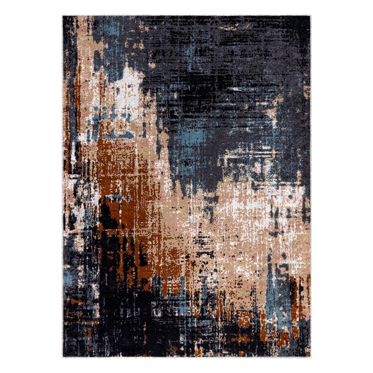 TEPPICH Miro 80/150 cm - Blau, Textil (80/150cm) - rugsX