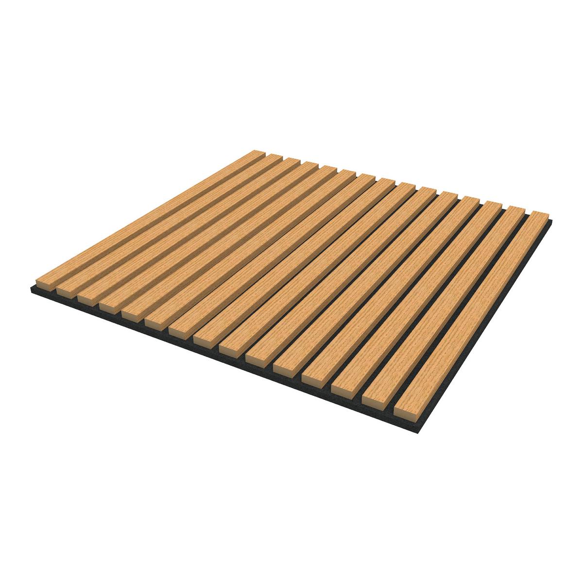 AKUSTIK WANDPANEEL-SET Vang 4-TLG. II - Sonoma Eiche, Holzwerkstoff/Kunststoff (60/60/2.1cm) - NEU.HOLZ