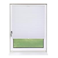 PLISSEE Basic 75 x 210cm Klemmfix ohne Bohren - Weiß, Textil (75/210cm) - Deco-Raum