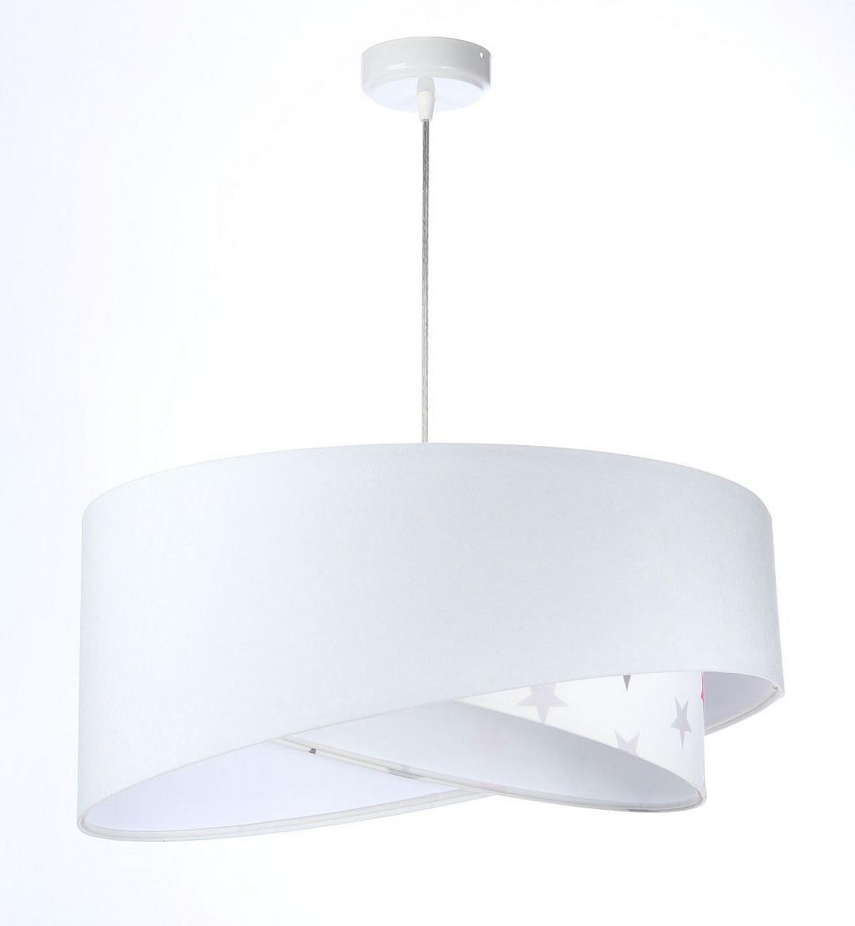 HÄNGELEUCHTE Weiß 50/23 cm - Weiß, Kunststoff (50/1/23cm) - ONZENO