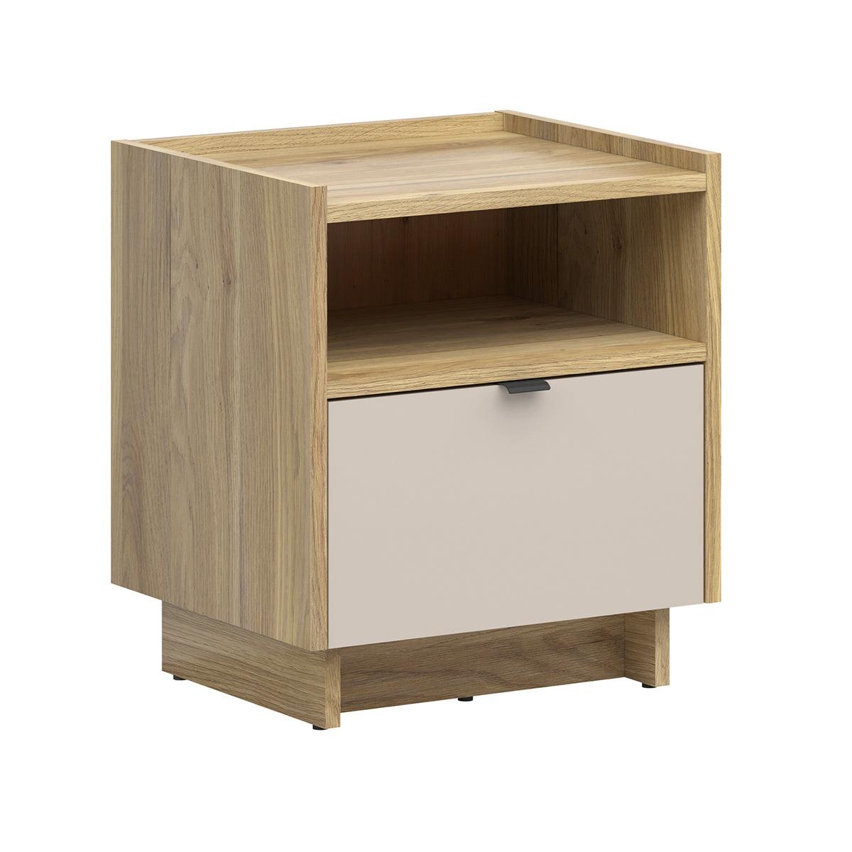NACHTTISCH Donna Kaschmir - Beige, Holzwerkstoff (50/56/42cm) - Petits-meubles