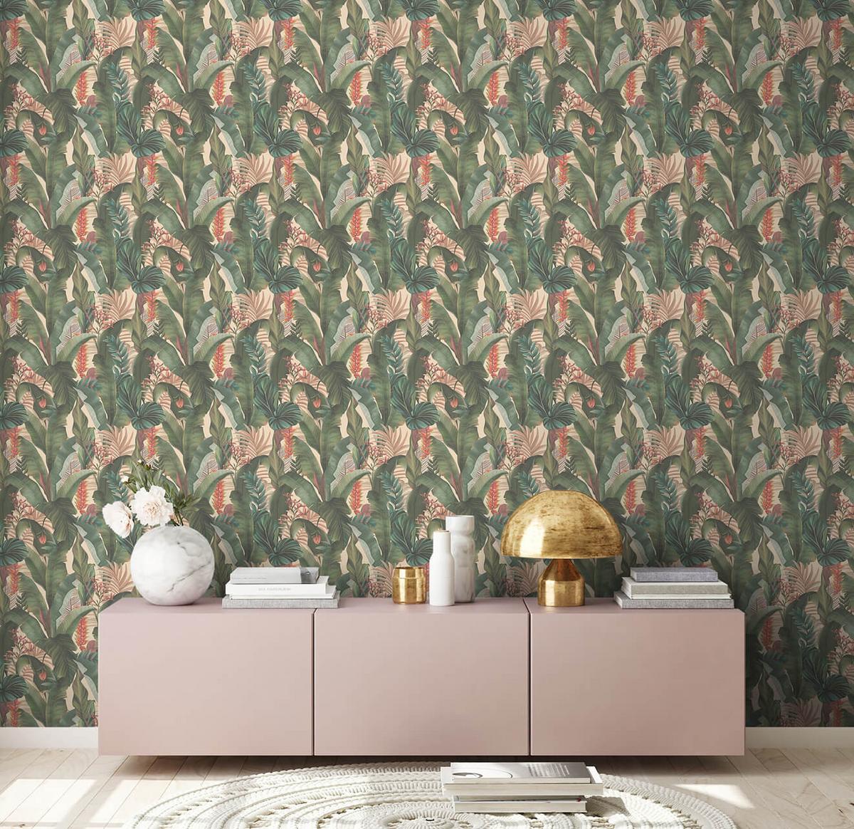 VLIESTAPETE Bunt 53/1005 cm - Beige, Textil (53/1cm) - KUNSTLOFT