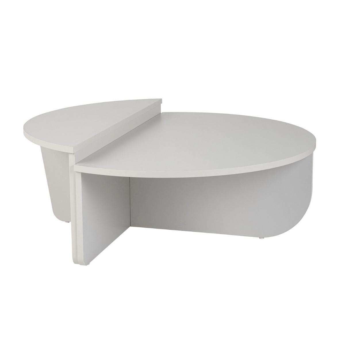 COUCHTISCH orion Braun - Grau, Holzwerkstoff (9.5/90/35cm) - Calicosy