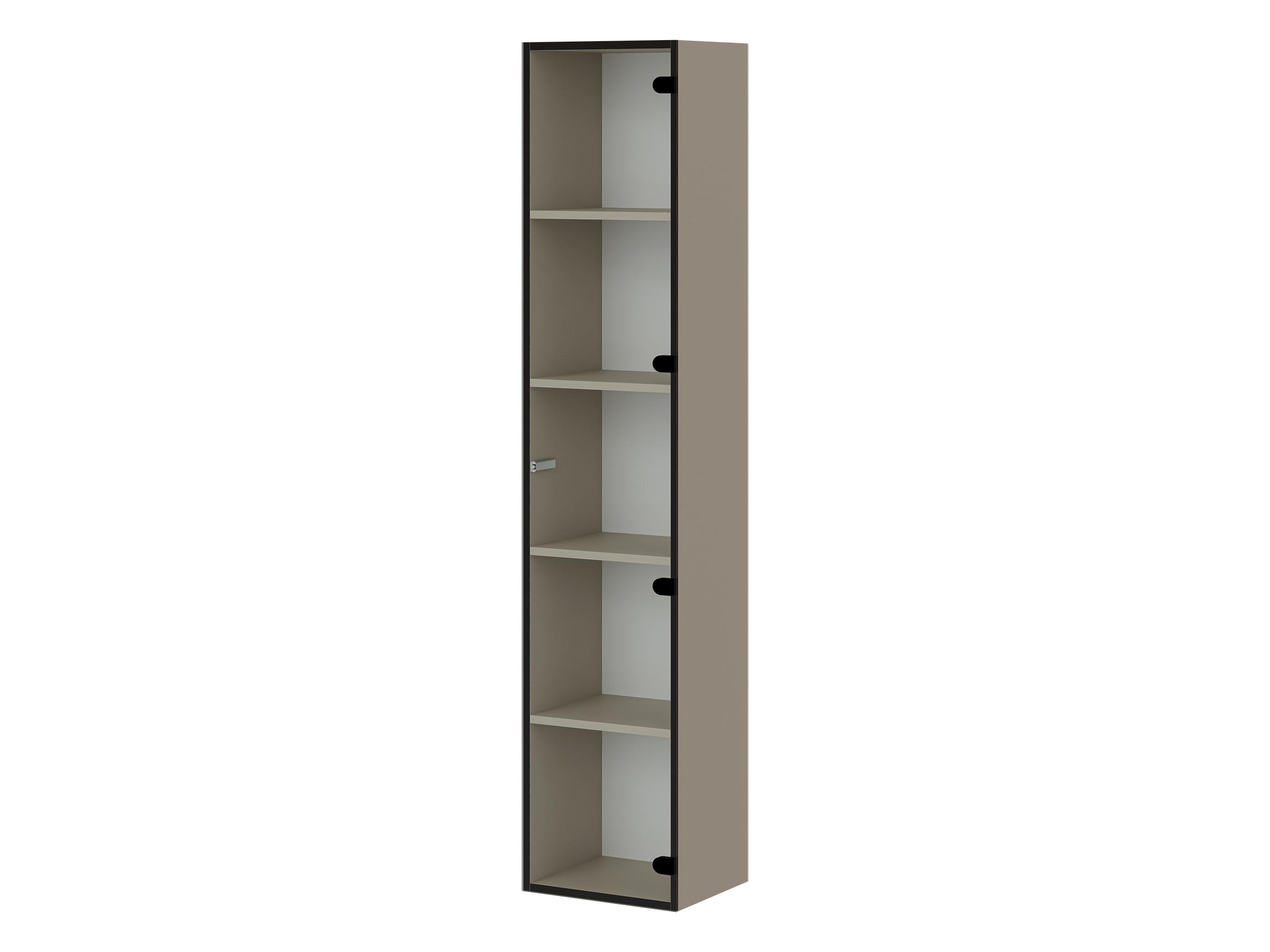 GLASVITRINE Govi - Kaschmir, Holzwerkstoff (35/168/31cm) - MIRJAN24