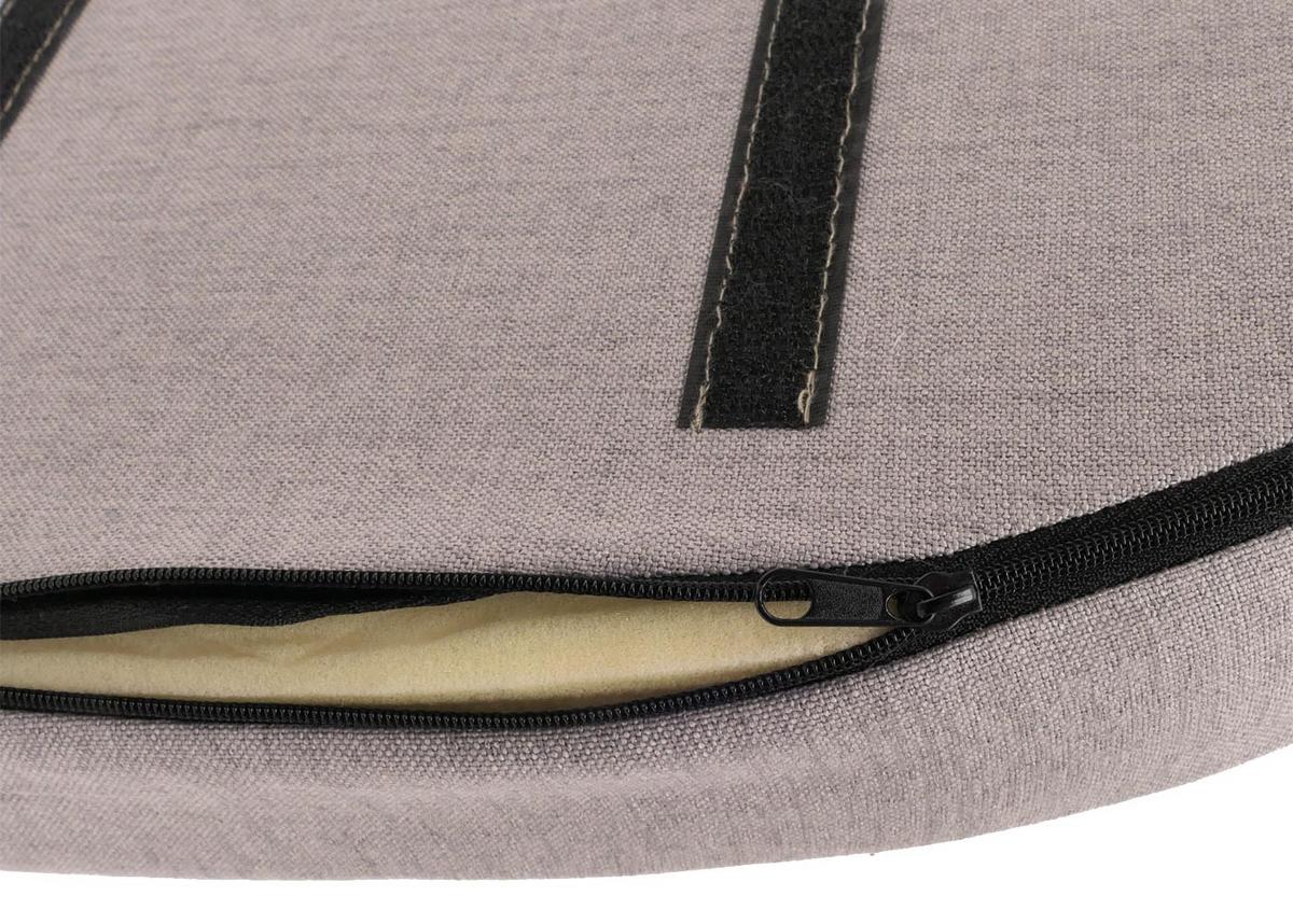 ESSZIMMERSTUHL Hellgrau 2er-Set - Hellgrau, Textil (50/92/60cm) - MCW