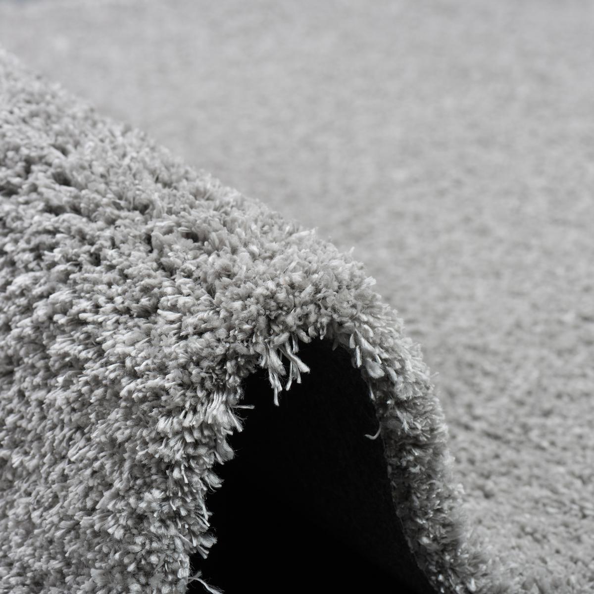 LUXUS HOCHFLOR SHAGGY TEPPICH DREAM - Grau, Textil (160/240cm) - Snapstyle