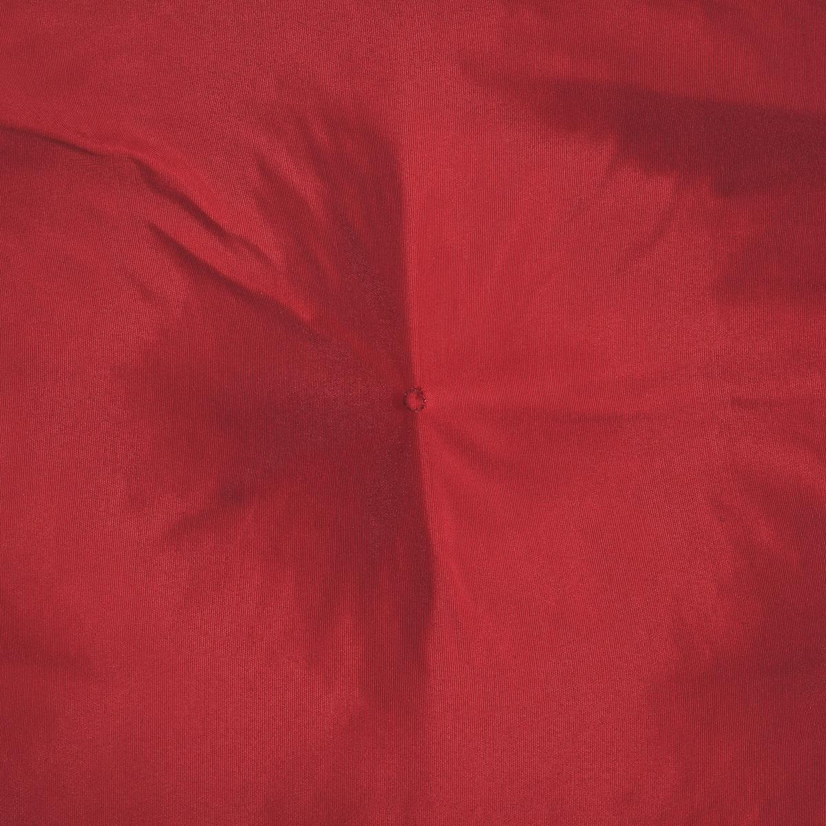 HOCHLEHNERAUFLAGE Flair HL 120/50/8cm Rot - Rot, Textil (50/8/120cm) - Beautissu 