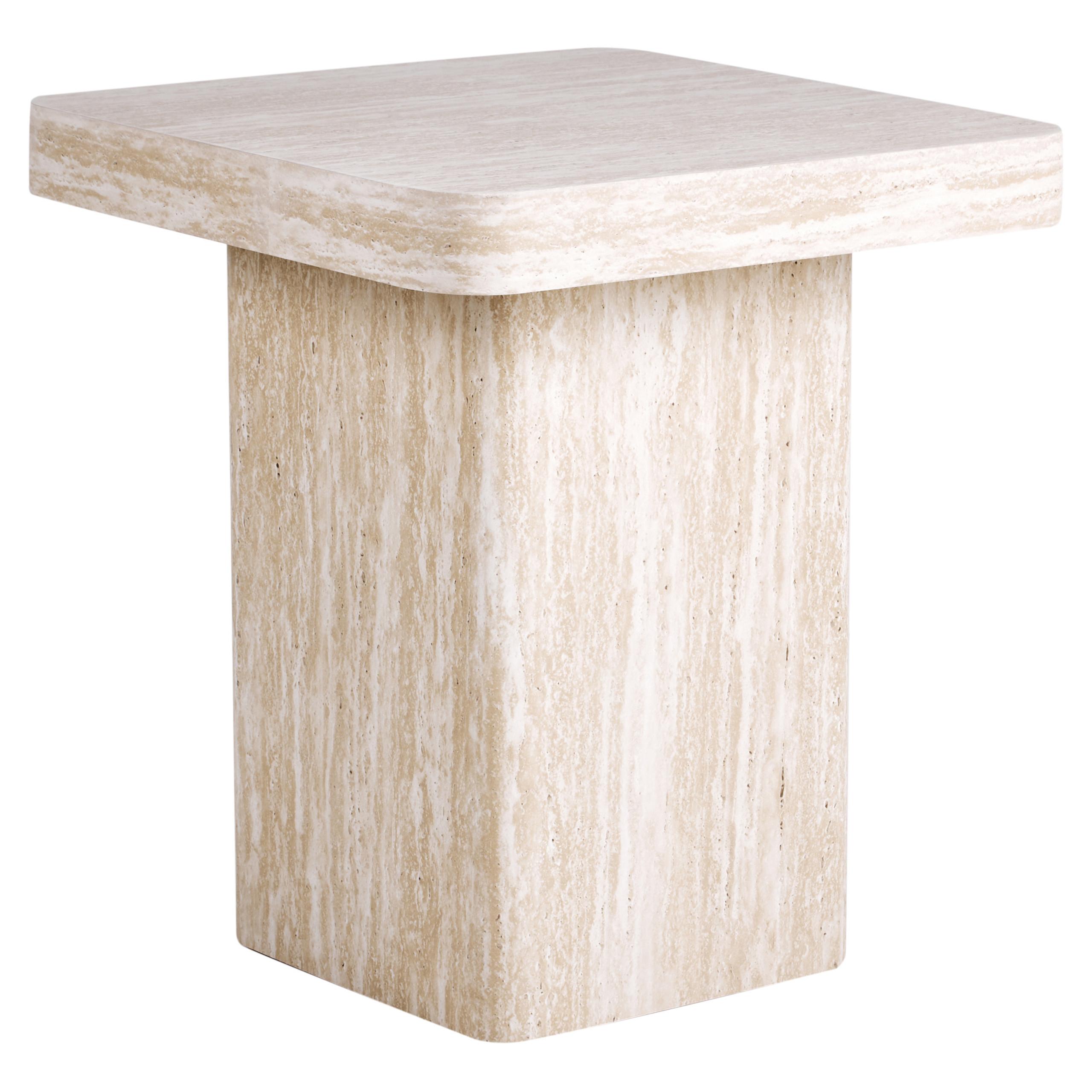 BEISTELLTISCH Beige Duson - Beige, Holzwerkstoff (50/50/55cm) - Beliani