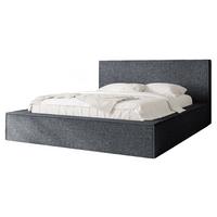 POLSTERBETT Glexi - Grau, Holz/Textil (140/200cm) - MIRJAN24