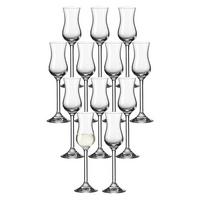 GRAPPAGLAS Daily transparent 100 ml 12er Set - Transparent, Glas (0.1L) - Leonardo Living