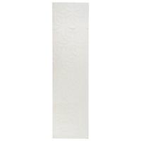 TEPPICH Cremeweiß 80/300 cm Hood - Creme/Weiß, Textil (80/300cm) - Beliani