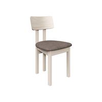 ESSZIMMERSTUHL Divo II - Kaschmir/Hellbraun, Holz/Textil (47/85/48cm) - MIRJAN24