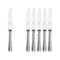 TAFELMESSER Kreuzband Septfontaines silber 225 mm 6er Set - Silberfarben, Metall (26.5cm) - Villeroy & Boch