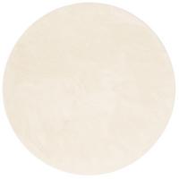 HOCHFLOR LANGFLOR TEPPICH SUPER SOFT MELIA RUND - Creme, Textil (200/200cm) - Pergamon