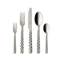 TAFELBESTECK Boston silber 30-tlg. - Silberfarben, Metall - Villeroy & Boch