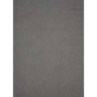 FLACHWEBTEPPICH Uni BORNO Polypropylen Anthrazit 200 x 280 cm - Anthrazit, Textil (200/280cm) - KADIMA DESIGN