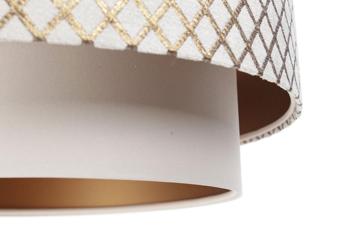 HÄNGELEUCHTE Beige 40/31 cm - Beige, Kunststoff (40/1/31cm) - ONZENO