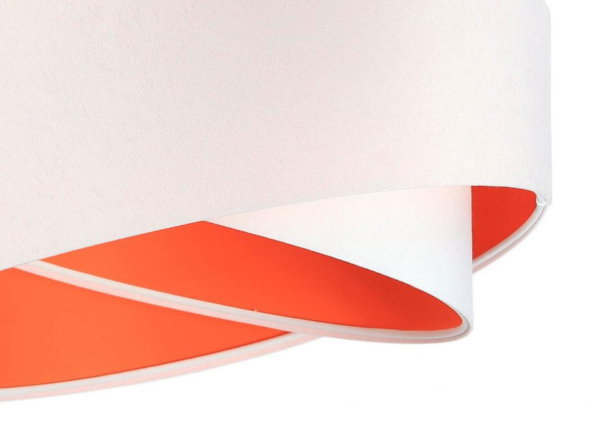 HÄNGELEUCHTE Orange 50/23 cm - Orange, Kunststoff (50/1/23cm) - ONZENO