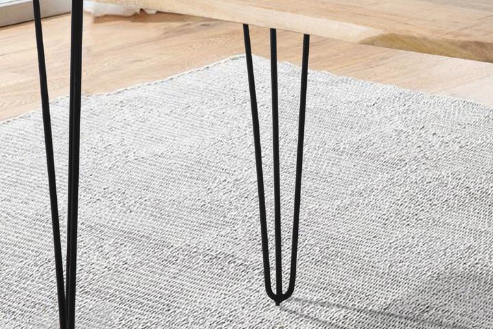 Esstisch Tischbeine Schwarz Eisen rostfrei Haarnadel