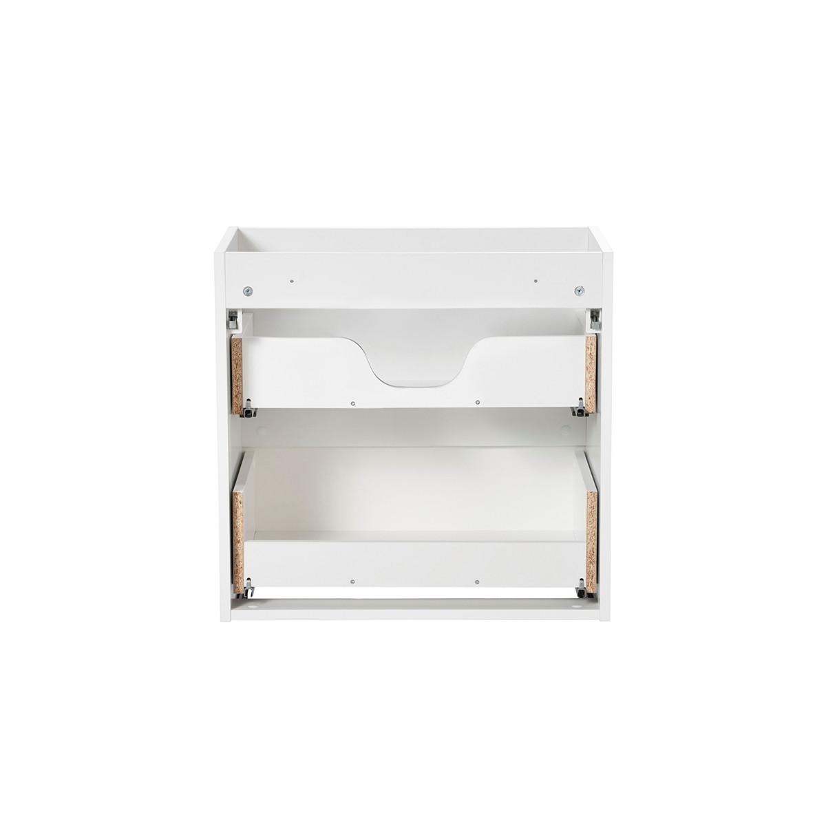 WASCHTISCH 60cm Riva Weiß - Weiß, Holzwerkstoff (60/57/40cm) - Petits-meubles