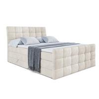 BOXSPRINGBETT BRUGO-Z KING - 180 x 200 - H3/H4 - Ecru - Ecru, Holzwerkstoff (180/200cm) - ALTDECOR