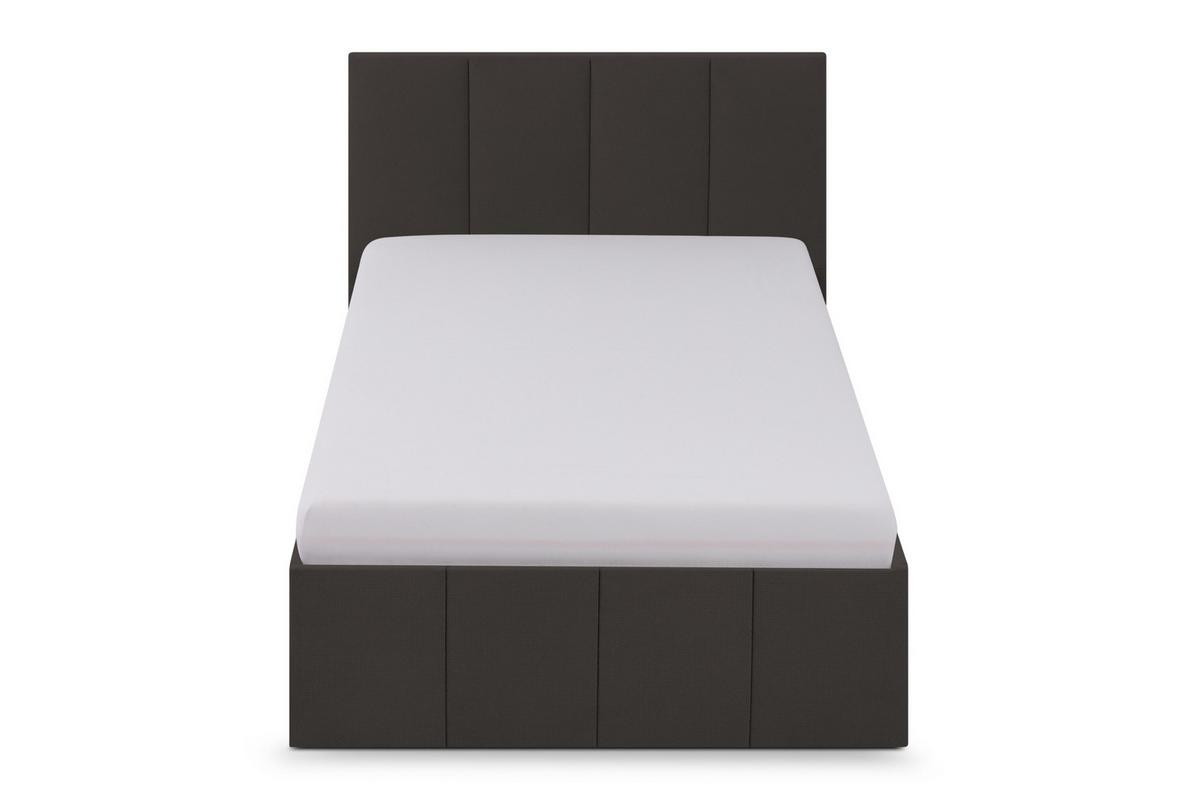 POLSTERBETT Dalas Anthrazit 140 x 200 x 40 cm Bettkasten Mit hochwertiger Matratze H3 (bis 120 kg) und Lattenrost - Anthrazit, Holz (140/200cm) - Halmon Schlafkomfort Betten 