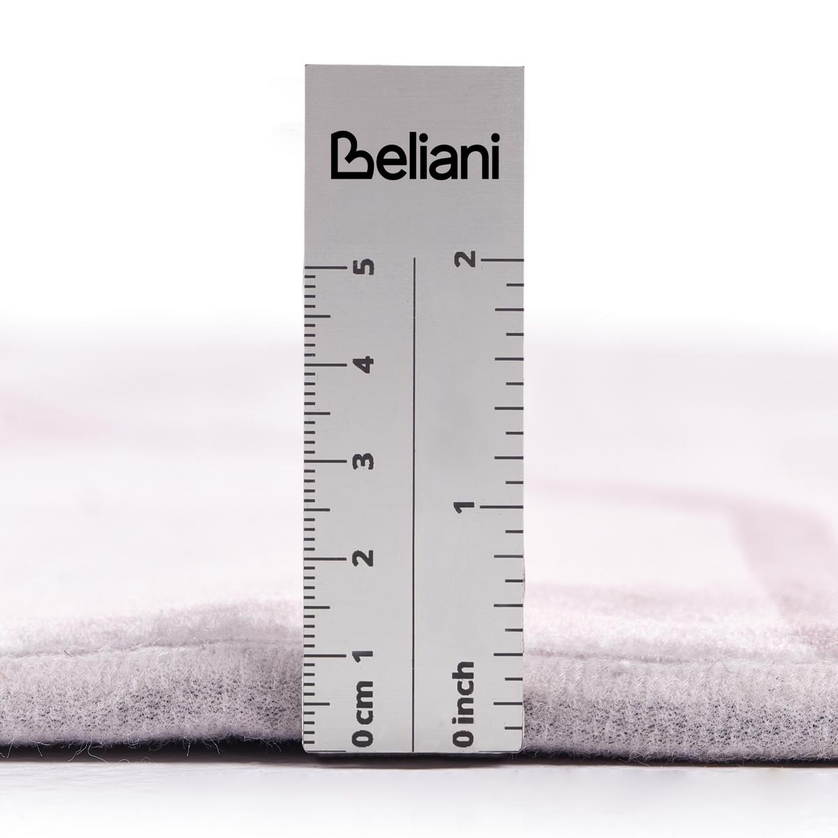 TEPPICH Hellbeige 140/200 cm Posof - Beige, Textil (140/200cm) - Beliani