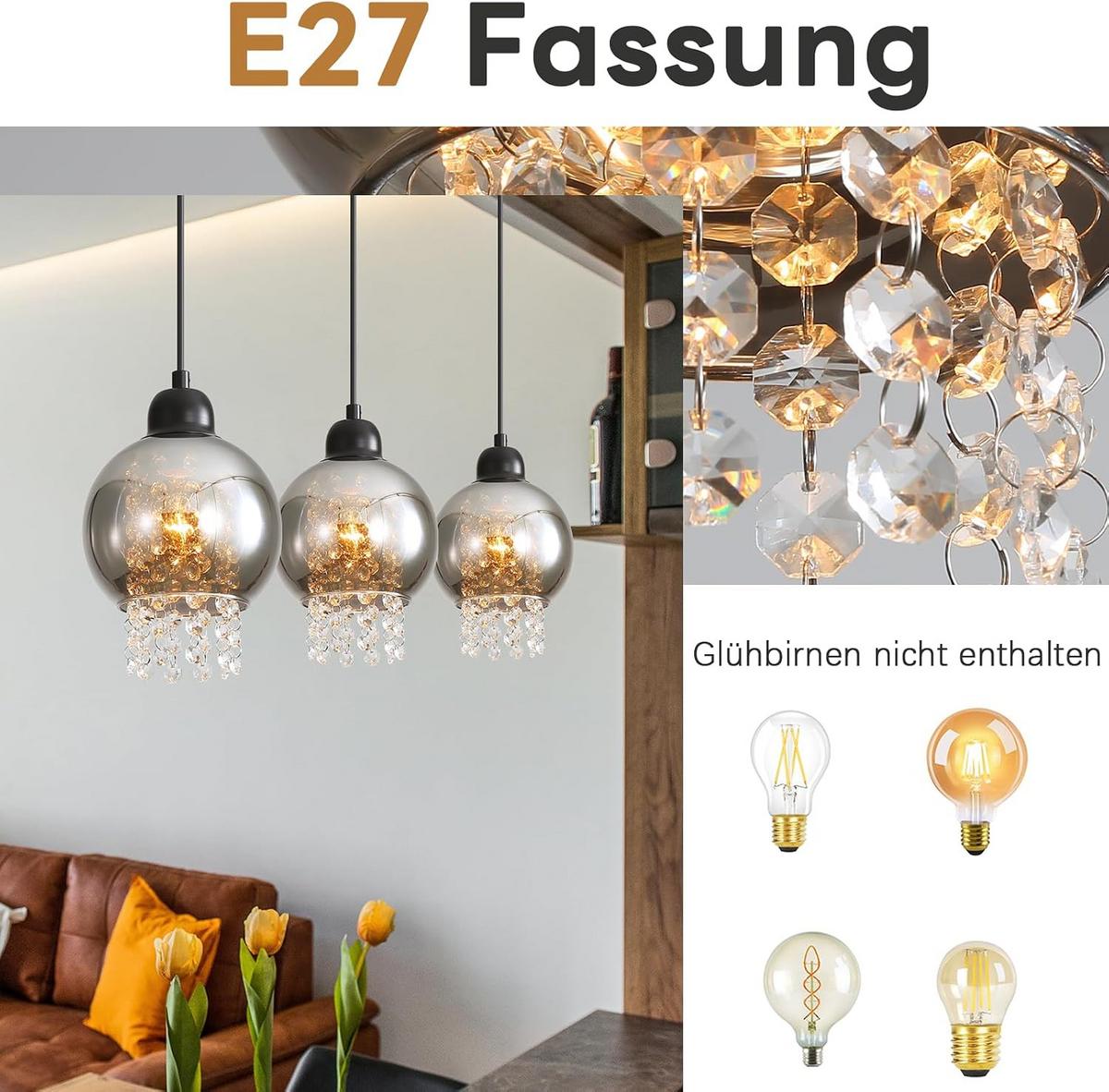 HÄNGELEUCHTE Zalef 65/15/175 cm - Schwarz, Metall (175/65/15cm) - ZMH