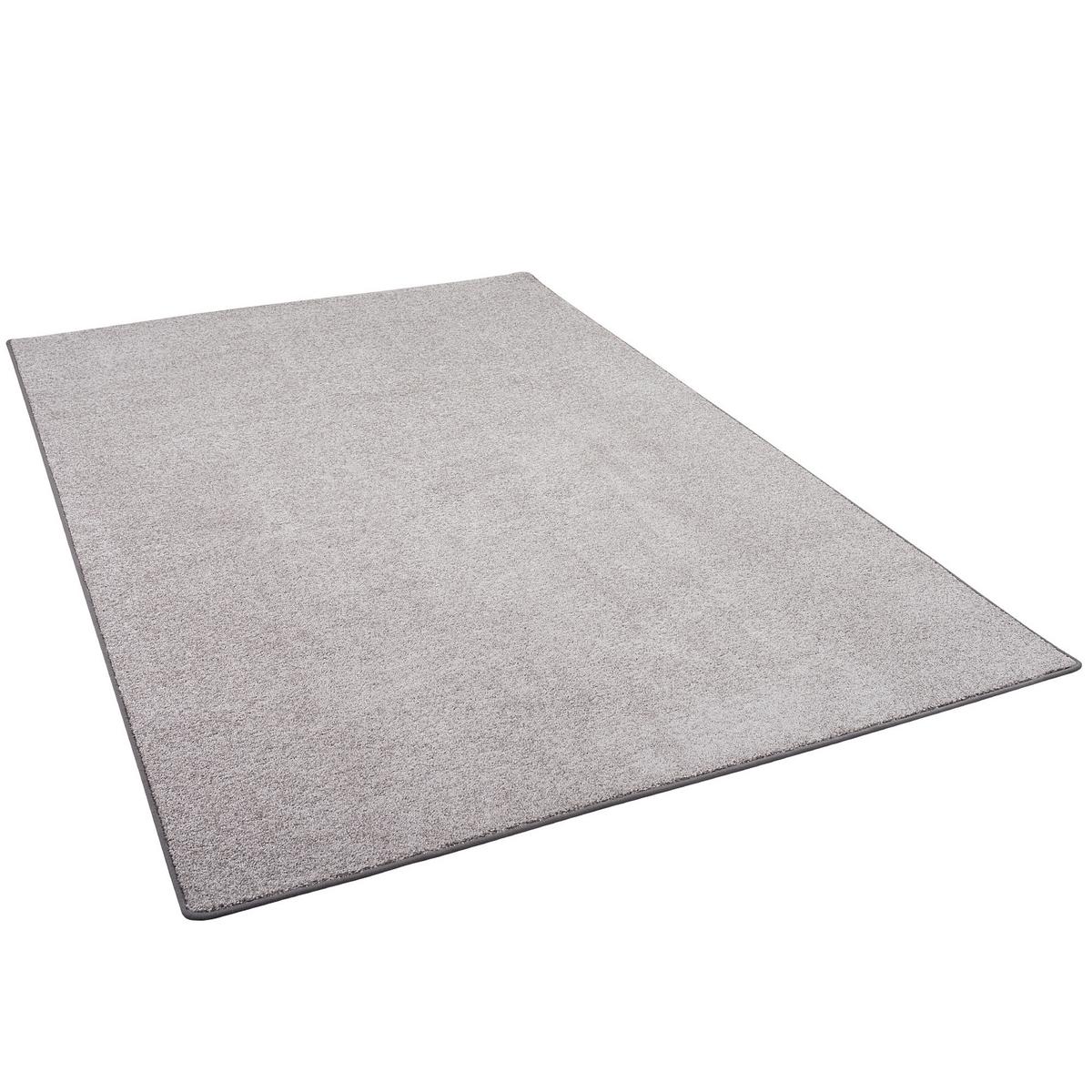 LUXUS SOFT VELOURS TEPPICH SHINE - Taupe, Textil (200/200cm) - Snapstyle