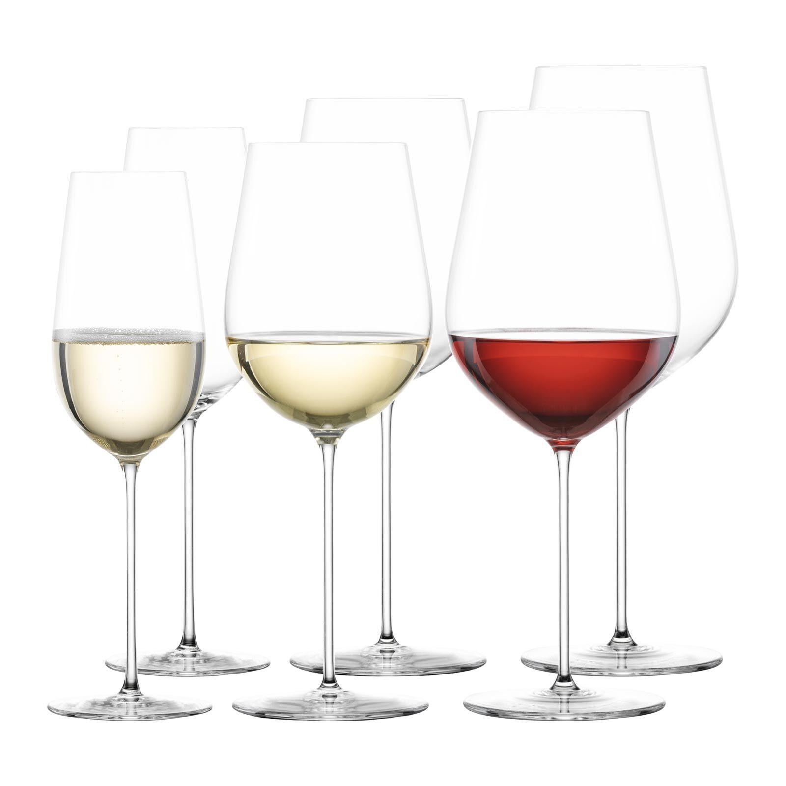 WEIN- UND CHAMPAGNERGLÄSERSET VUELO transparent 6-tlg. - Transparent, Glas - Zwiesel Glas