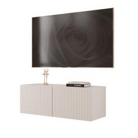 TV-LOWBOARD ANGEL Kaschmir hängend mit LED-Beleuchtung 100 cm - Kaschmir, Holzwerkstoff (100/36/40cm) - Idohome