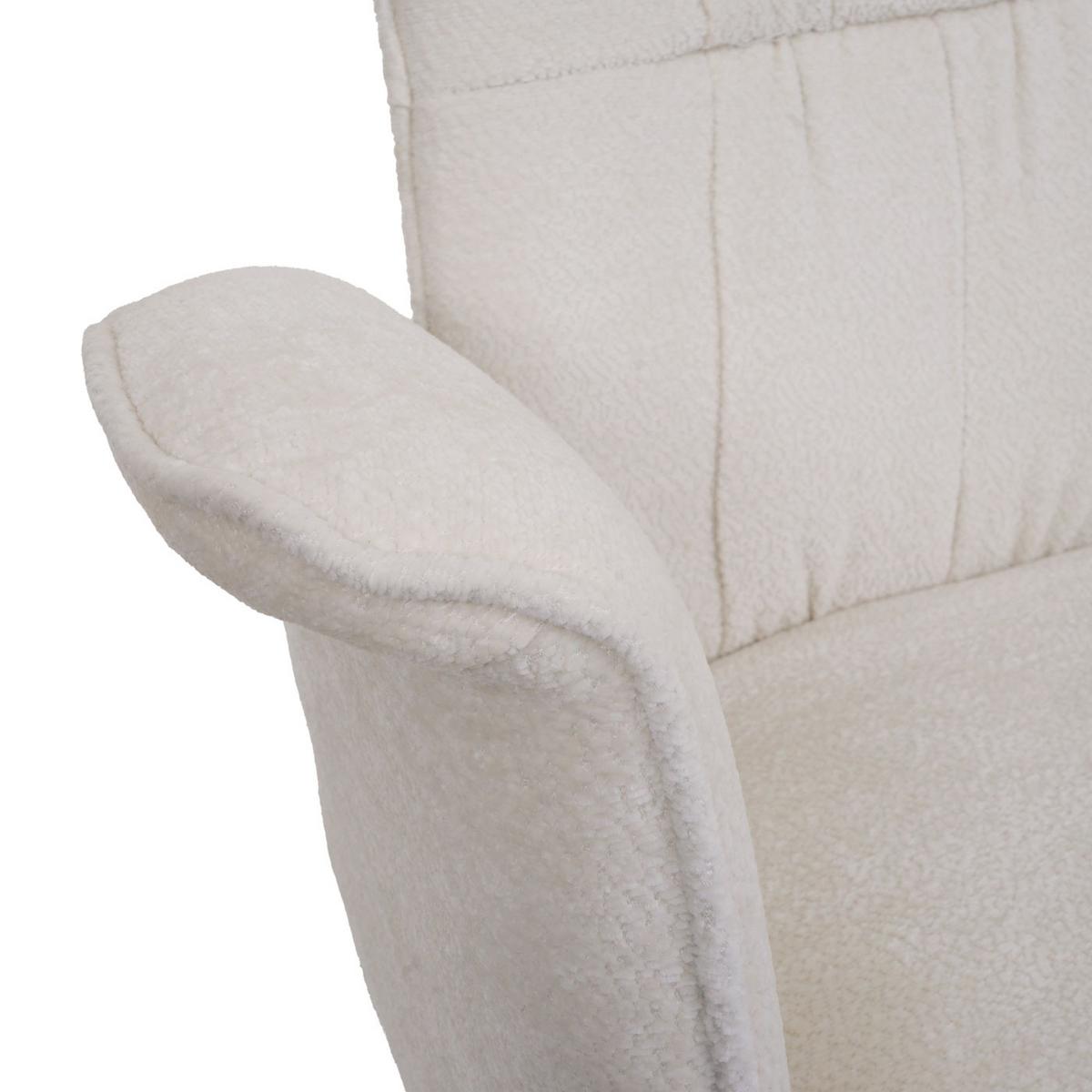 ESSZIMMERSTUHL Cremeweiß 6er-Set - Creme/Weiß, Textil (70/94/60cm) - MCW