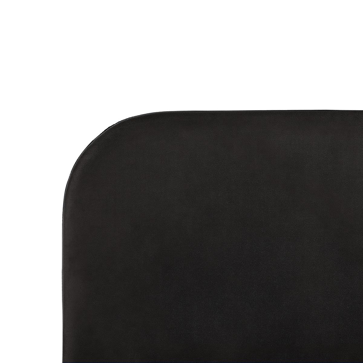 POLSTERBETT 140/200cm Schwarz Flayat - Schwarz, Textil (140/200cm) - Beliani