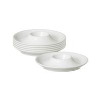 EIERTELLER Bianco weiß ø 13 cm 6er Set - Weiß, Keramik (13/2/13cm) - Ritzenhoff Breker